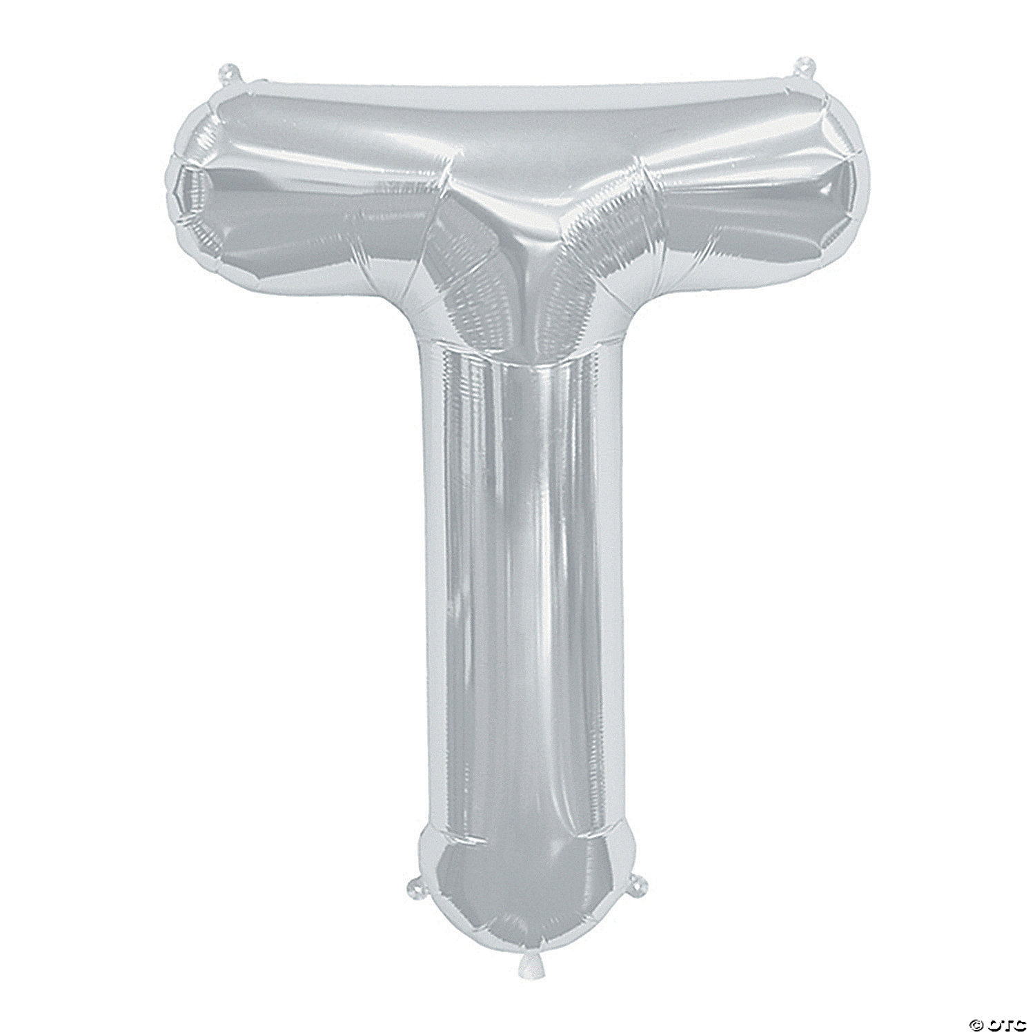 TShaped Silver Letter 34" Mylar Balloon Oriental Trading