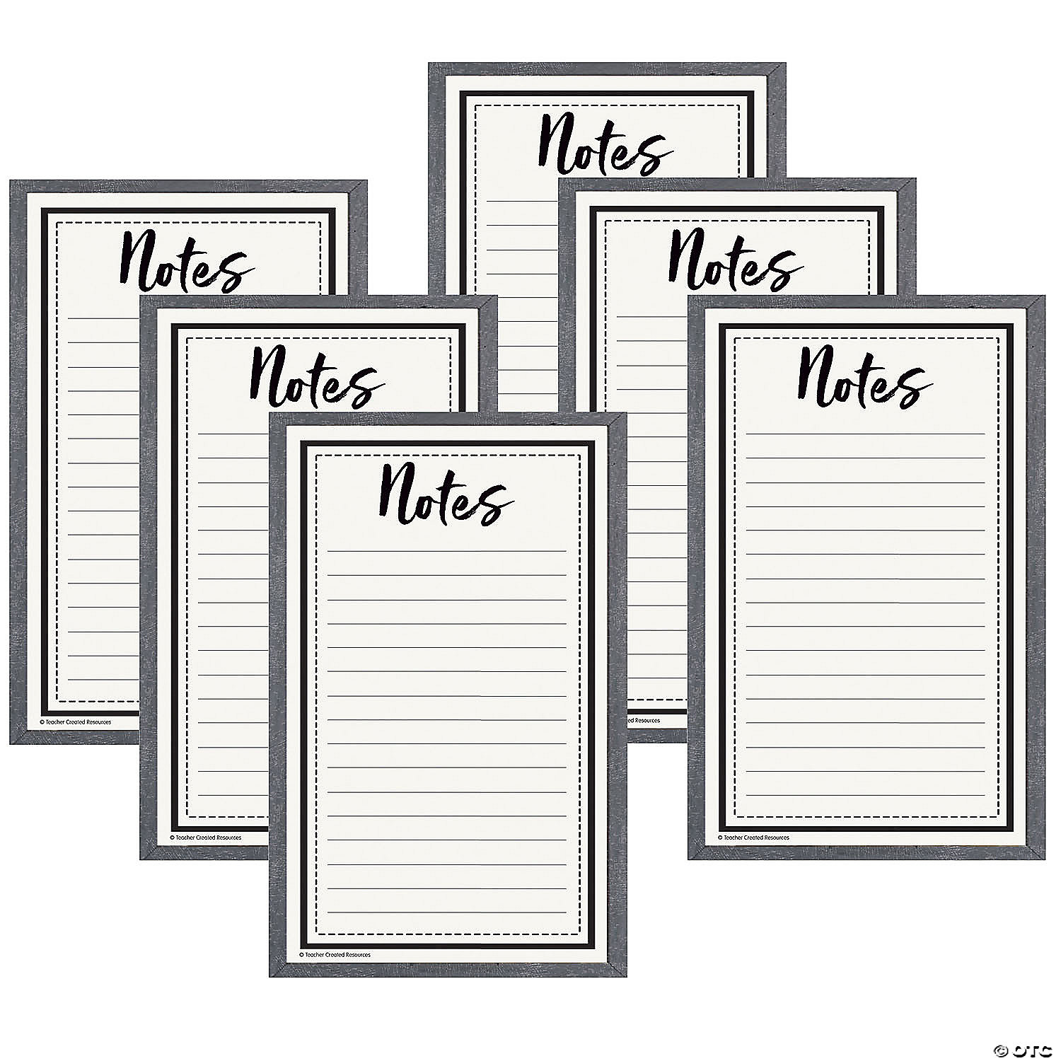 Teacher Created Resources Modern Farmhouse Notepad, 6 Each