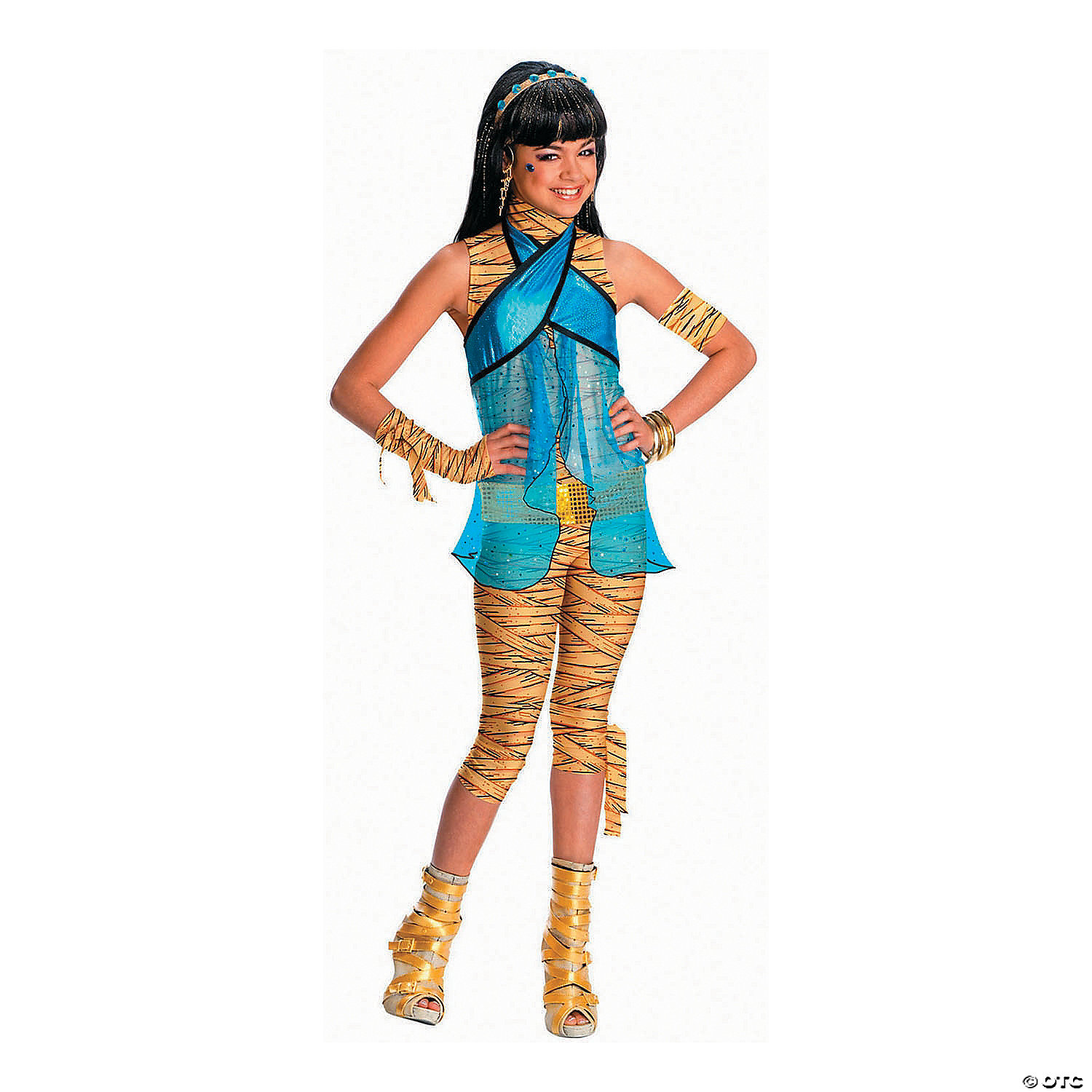 Teen Girl's Monster High™ Cleo De Nile Costume - Large