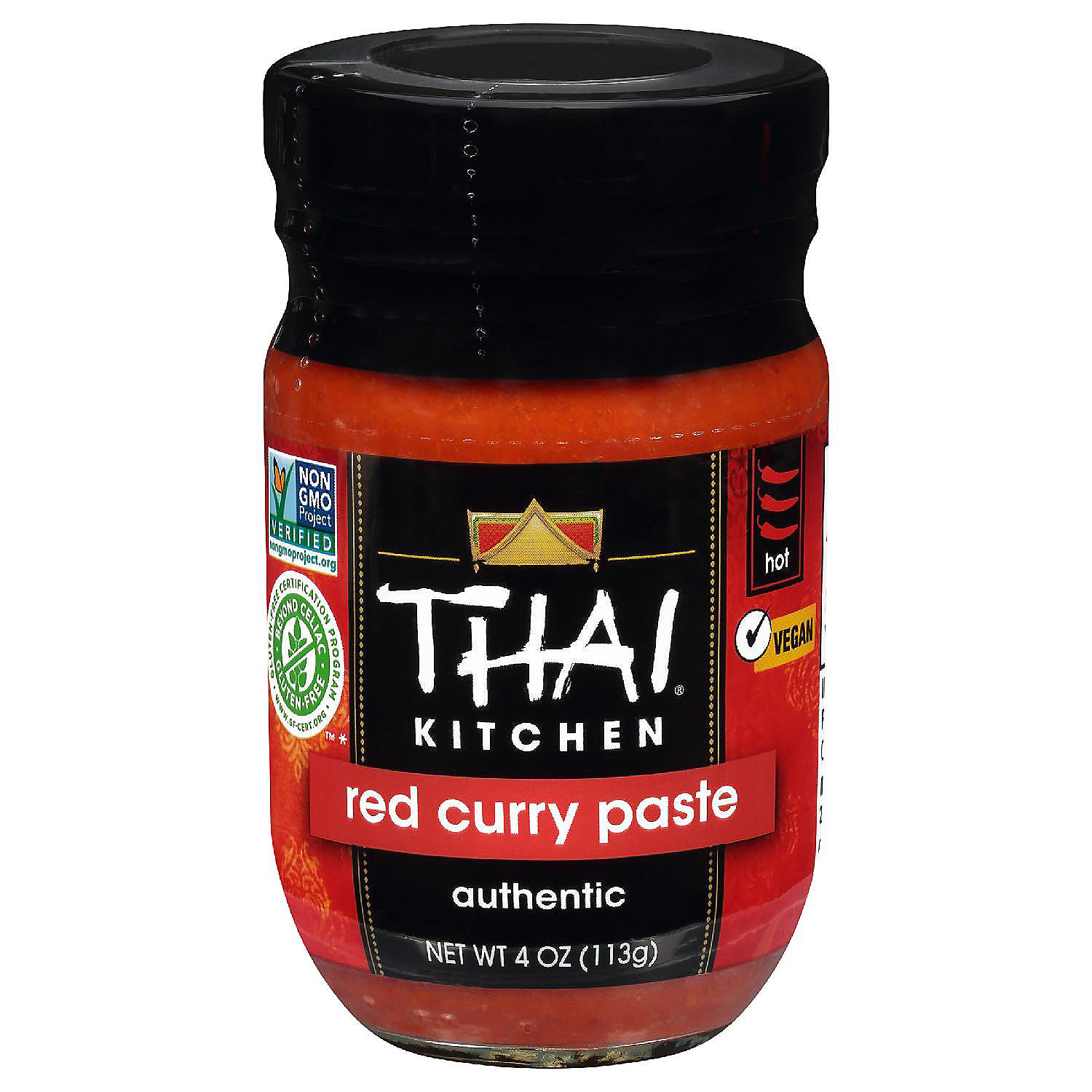 Thai Kitchen Paste Curry Red 4 oz (Pack of 12) Oriental Trading