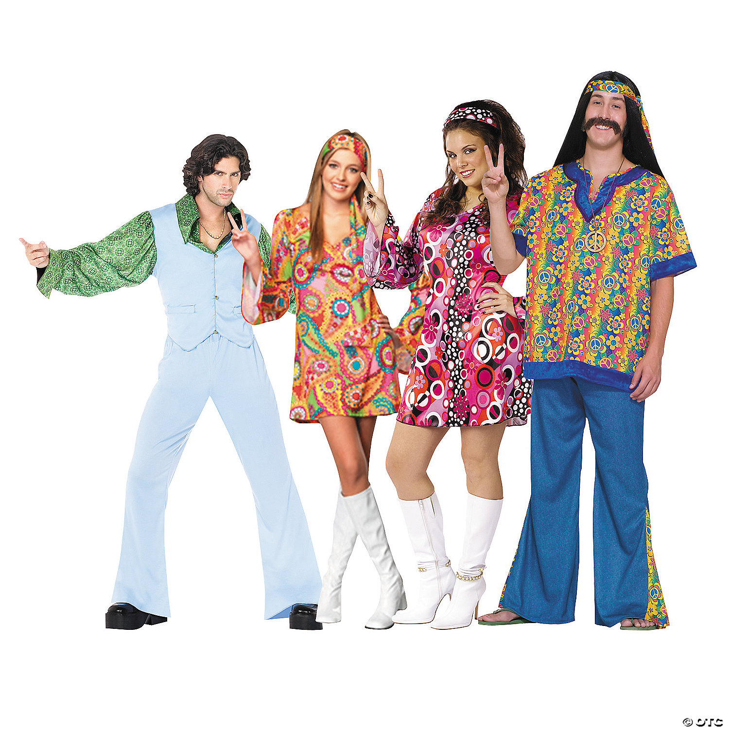 The 70s Group Costumes Oriental Trading