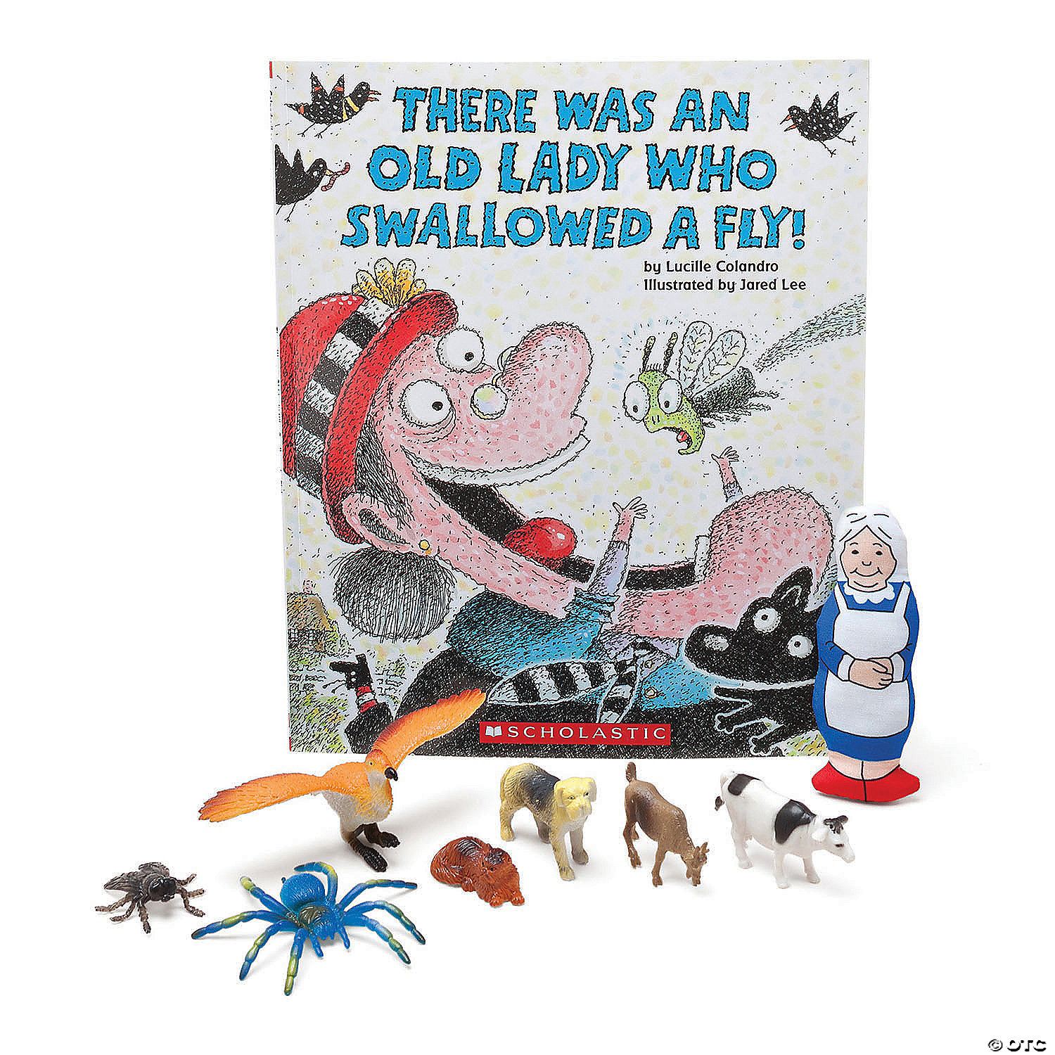 There Was An Old Lady Who Swallowed A Fly 3 D Storybook