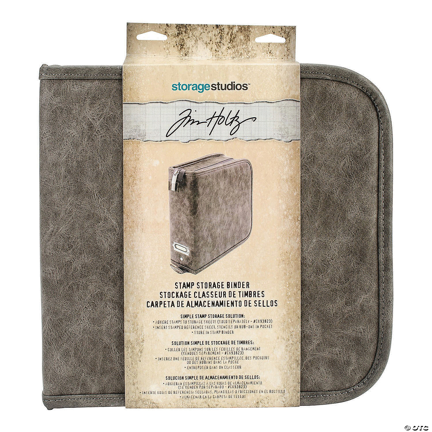 Tim Holtz TH93787 Advantus Charnière En Métal Argenté Grand Format