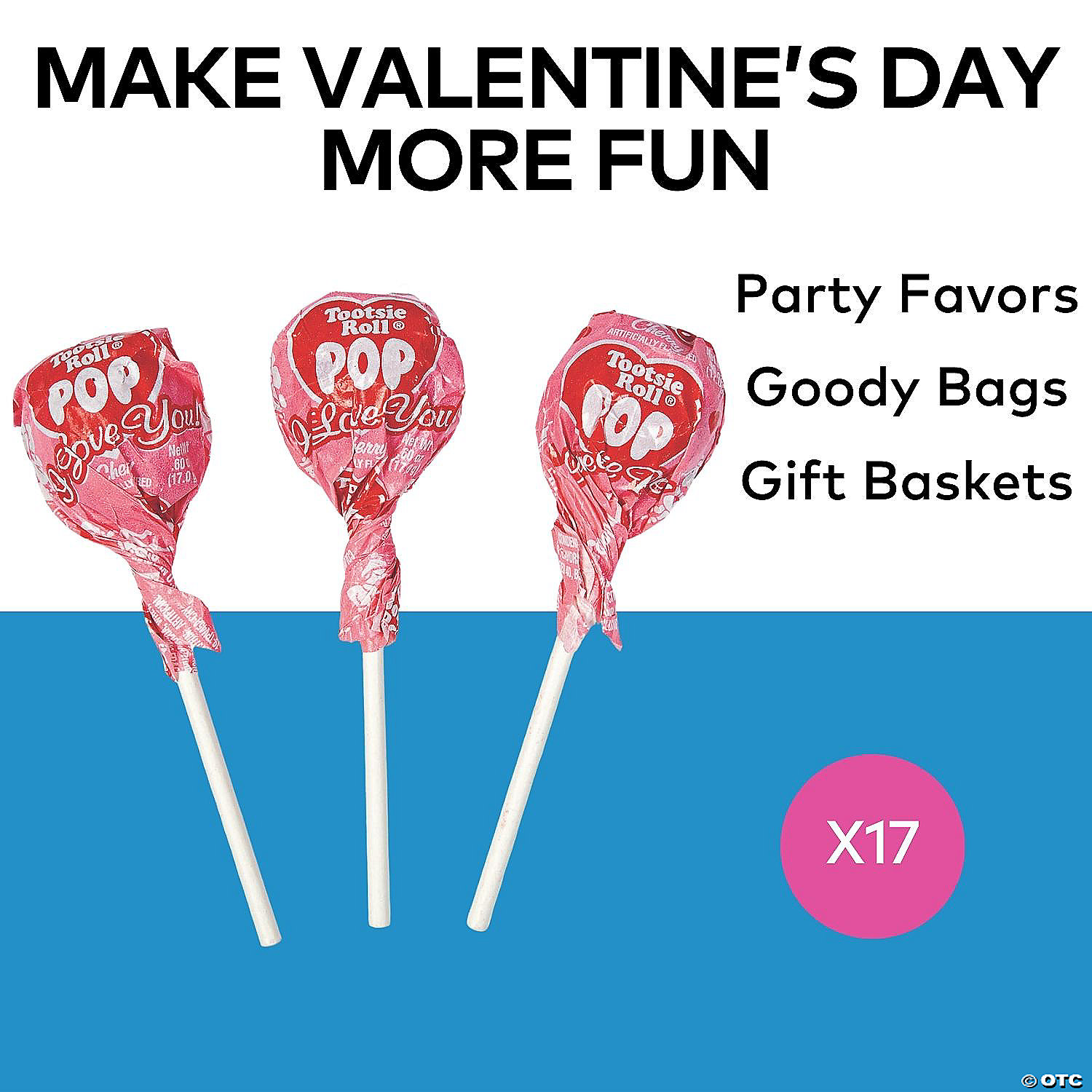 Tootsie Roll® Valentine Candy Pops®, image size:1500x1500