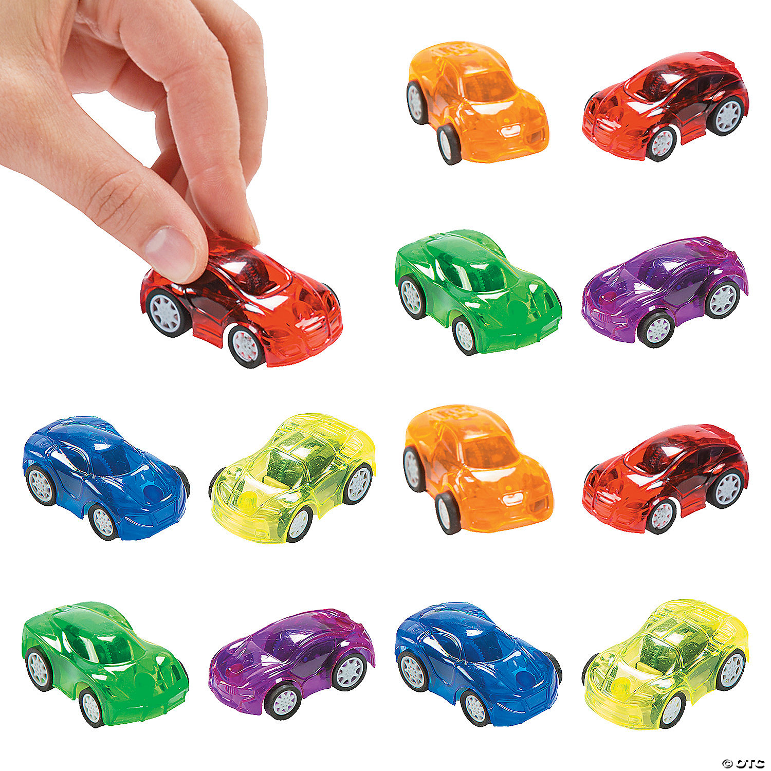 Transparent Pullback Cars Oriental Trading