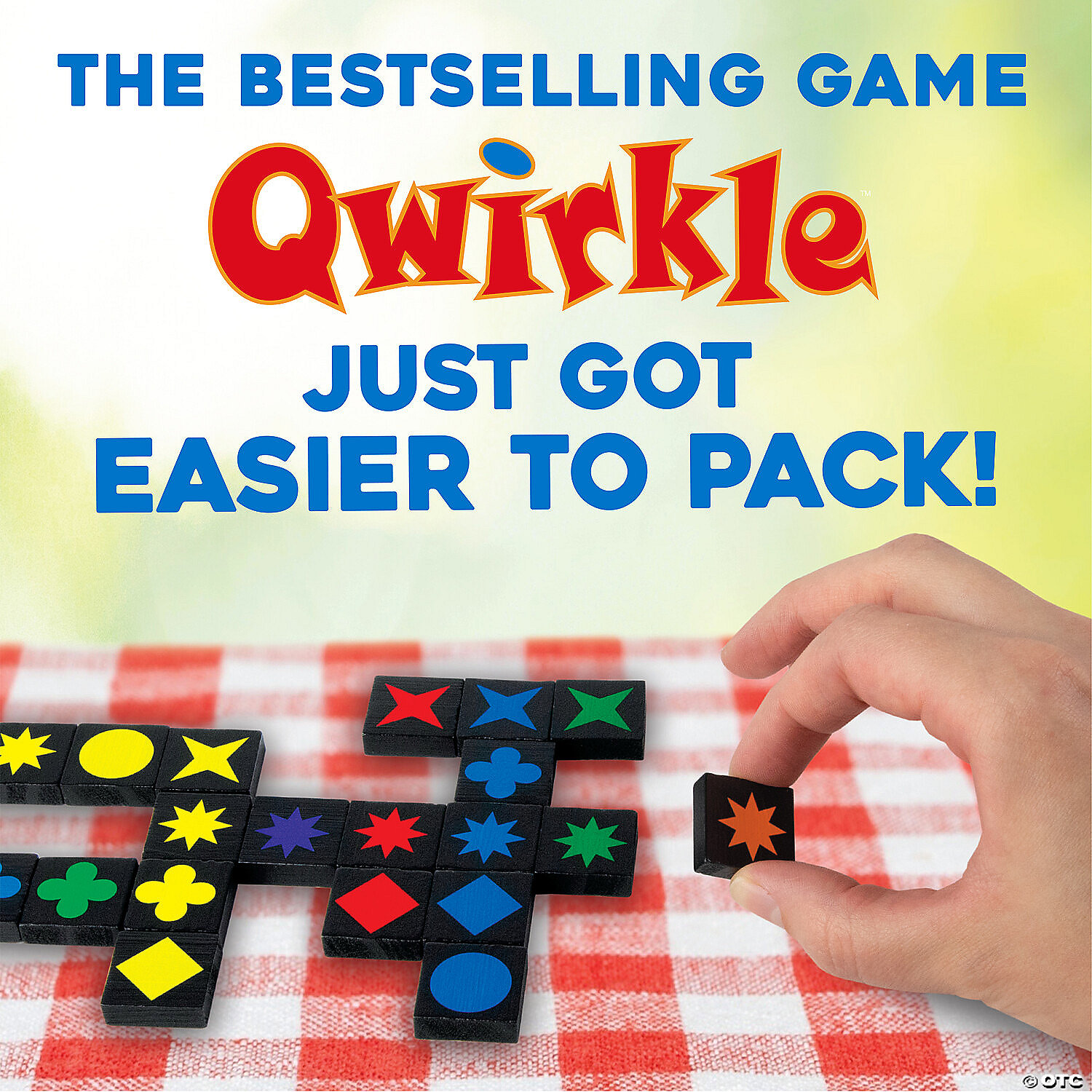Set of 4 Colored Game NOT included Travel Qwirkle Tile Tray Holders 
