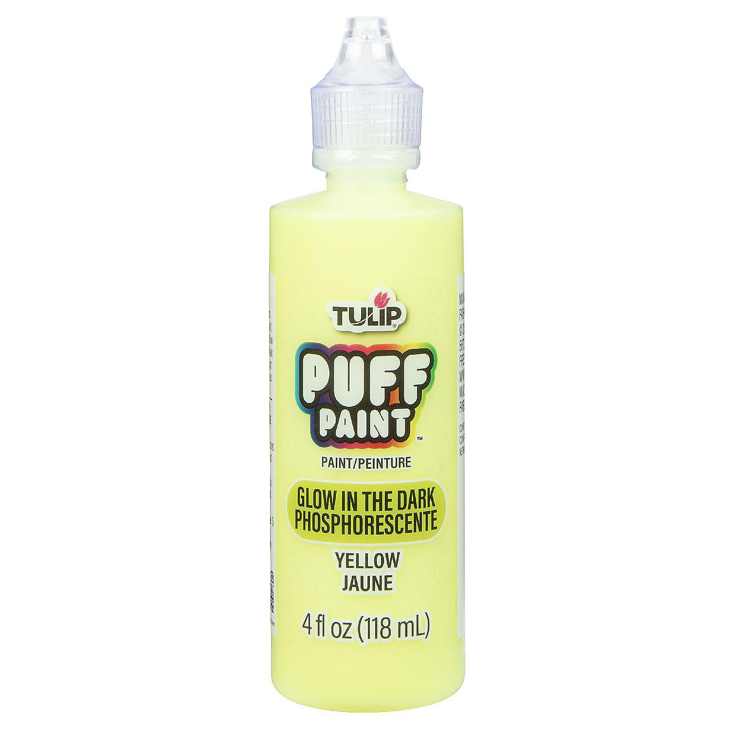 Tulip Dimensional Fabric Paint 4ozGlow Yellow Oriental Trading