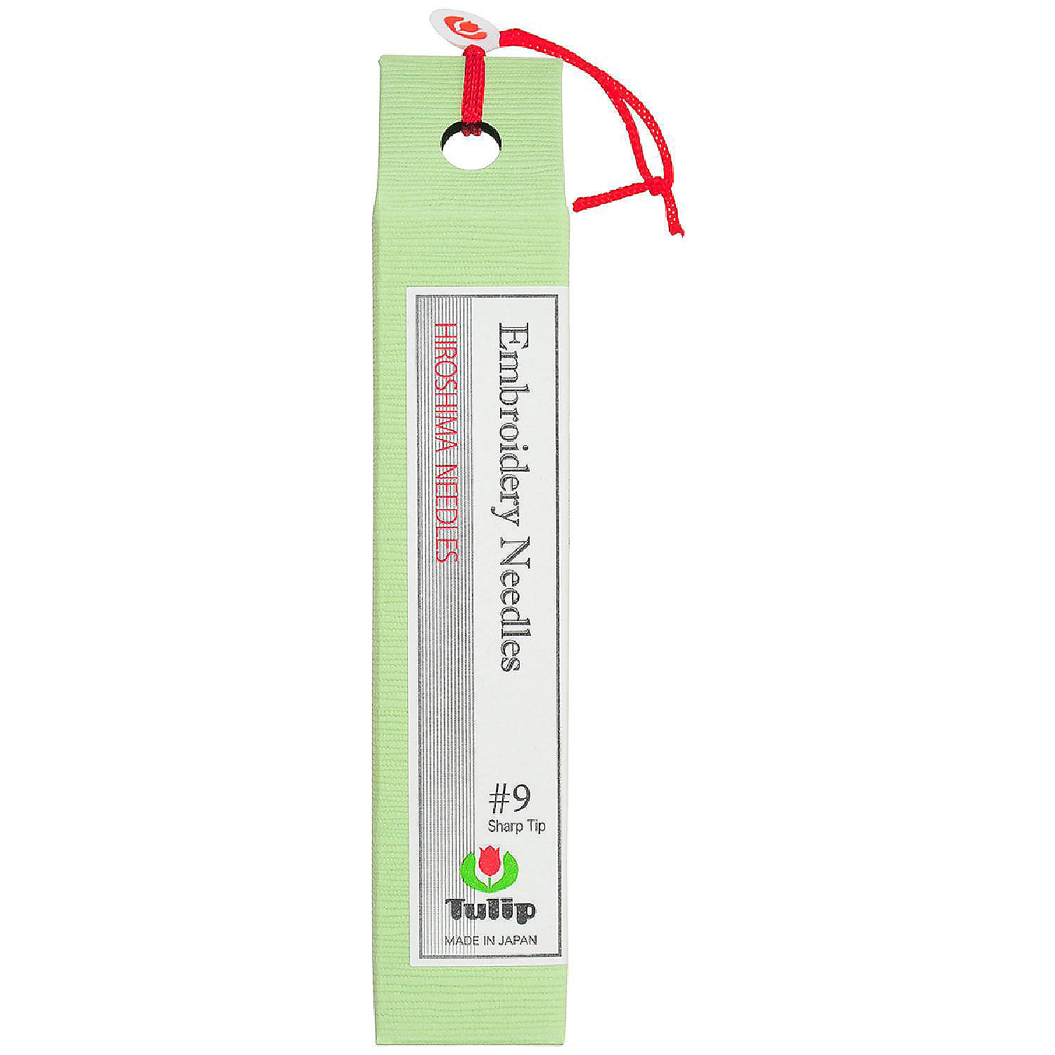 Tulip Embroidery Needles 8/PkgSize 9