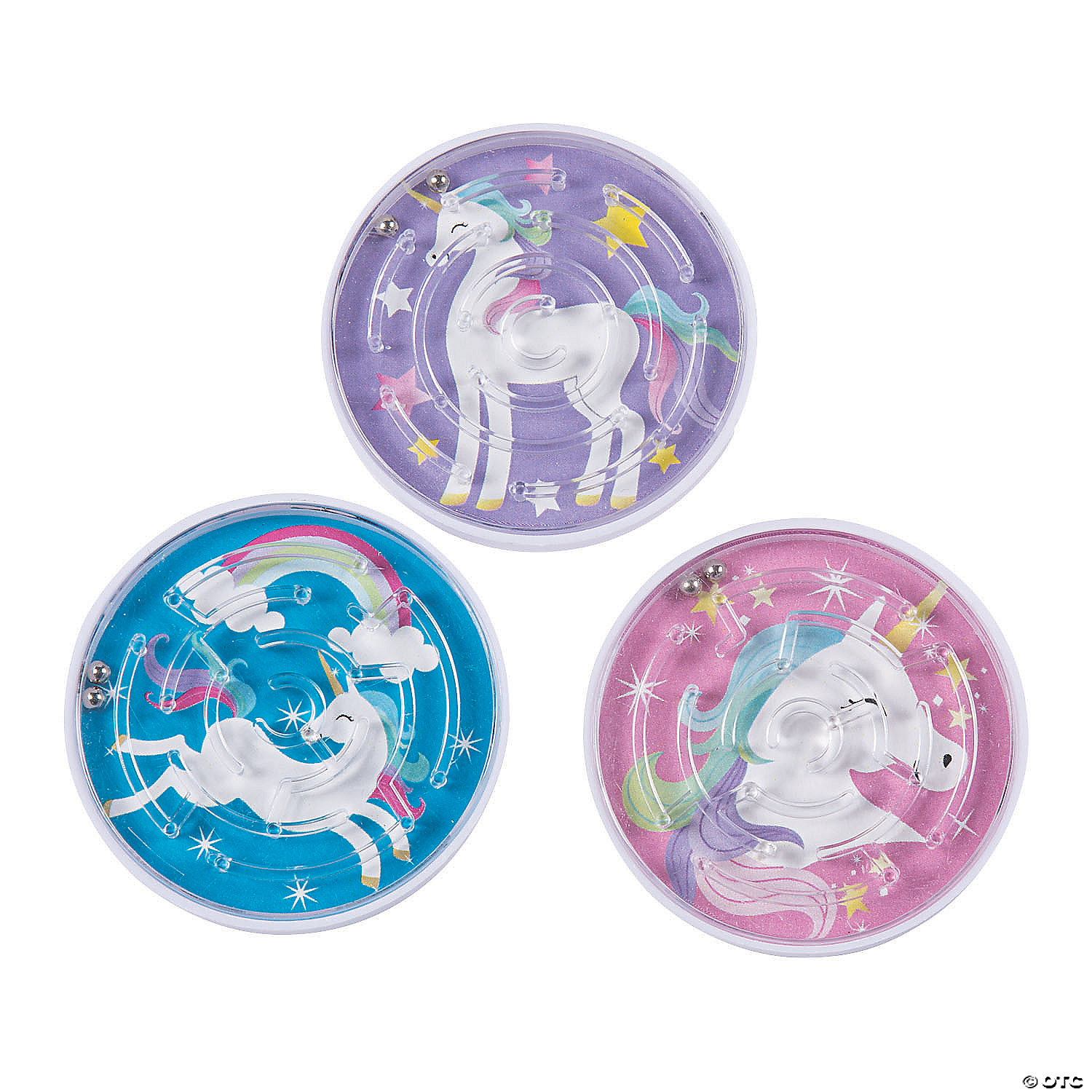 Pinata Toy Loot/Party Bag Fillers Kids Maze Girl Pink Unicorn 6 Unicorn Jigsaw Puzzles 