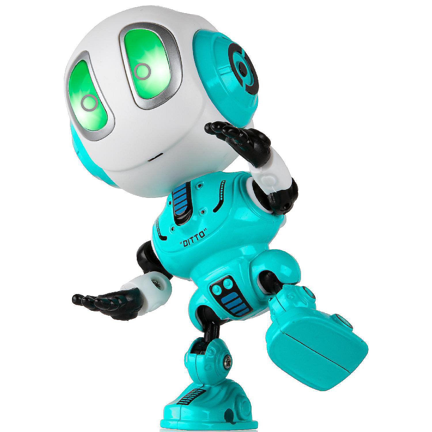 USA Toyz-Talking Robot Voice Recorder Desk Toy with LED Eyes, Posable Metal  Body, and 3 Pre-Installed Toy Robot Batteries (Blue) | Oriental Trading