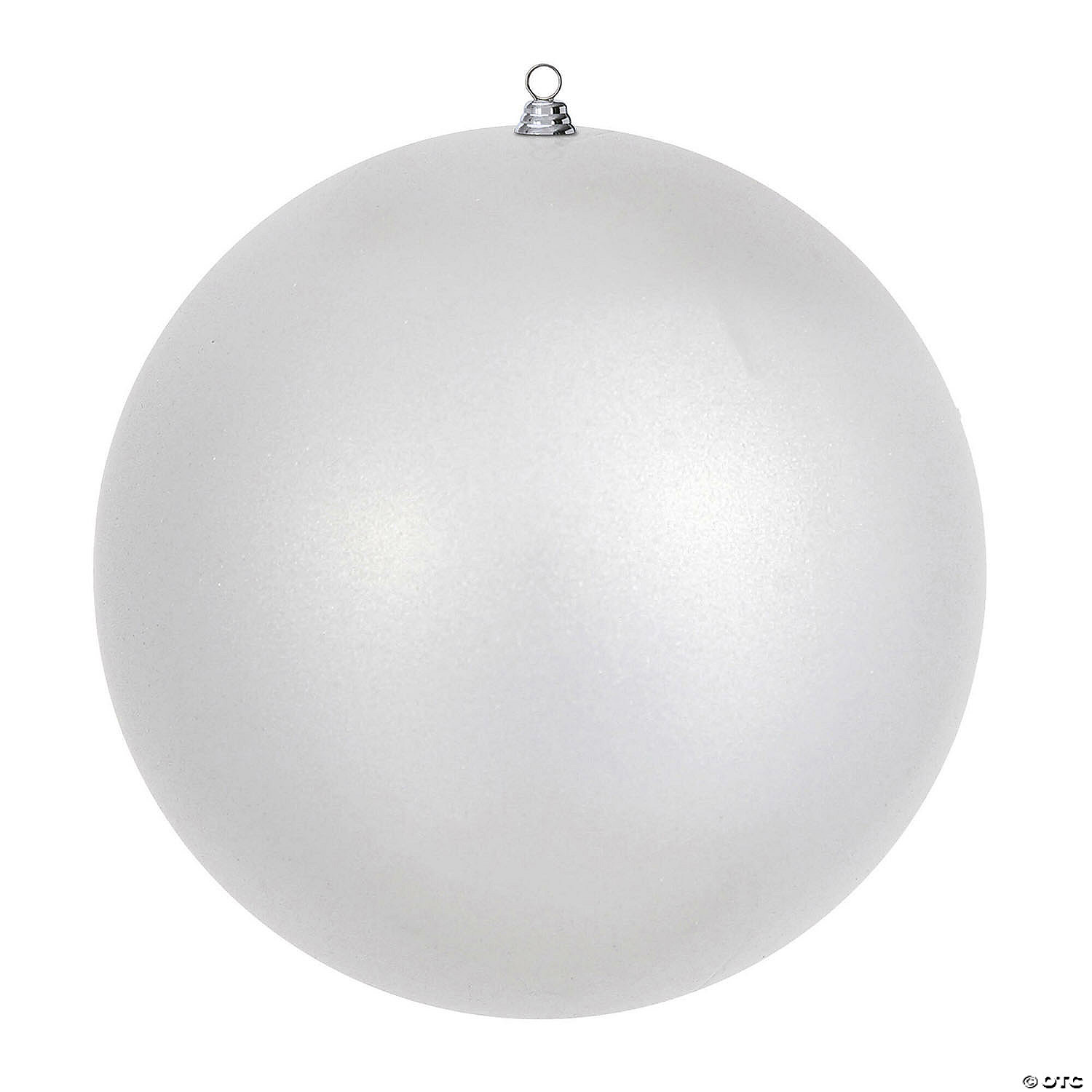 Vickerman 24" Giant Silver Ornament. shatterproof plastic Oriental