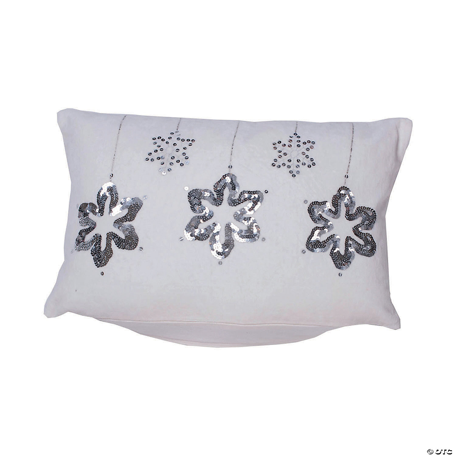 silver sequin throw pillows