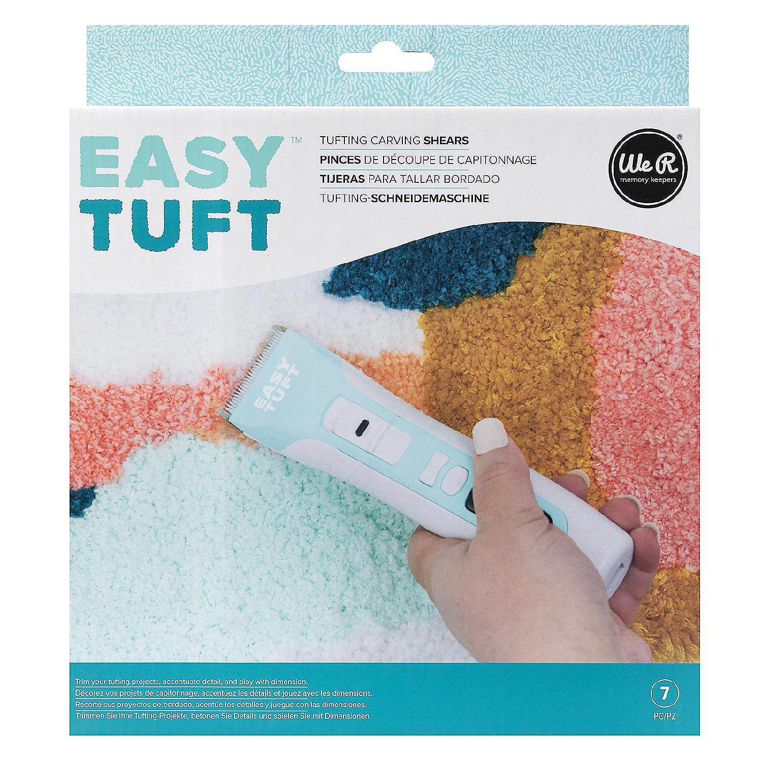We R Memory Keepers Easy Tuft Tufting Carving Shears Oriental Trading