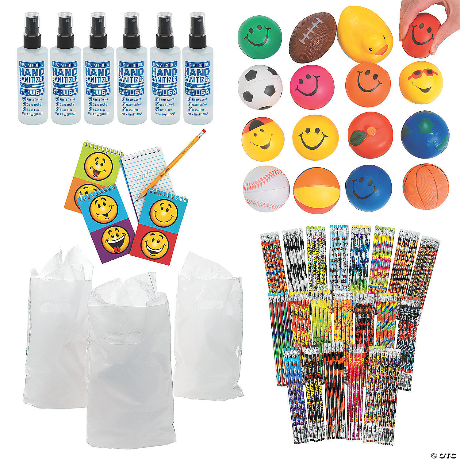 Welcome Back Sanitizer Kit For 100 Oriental Trading