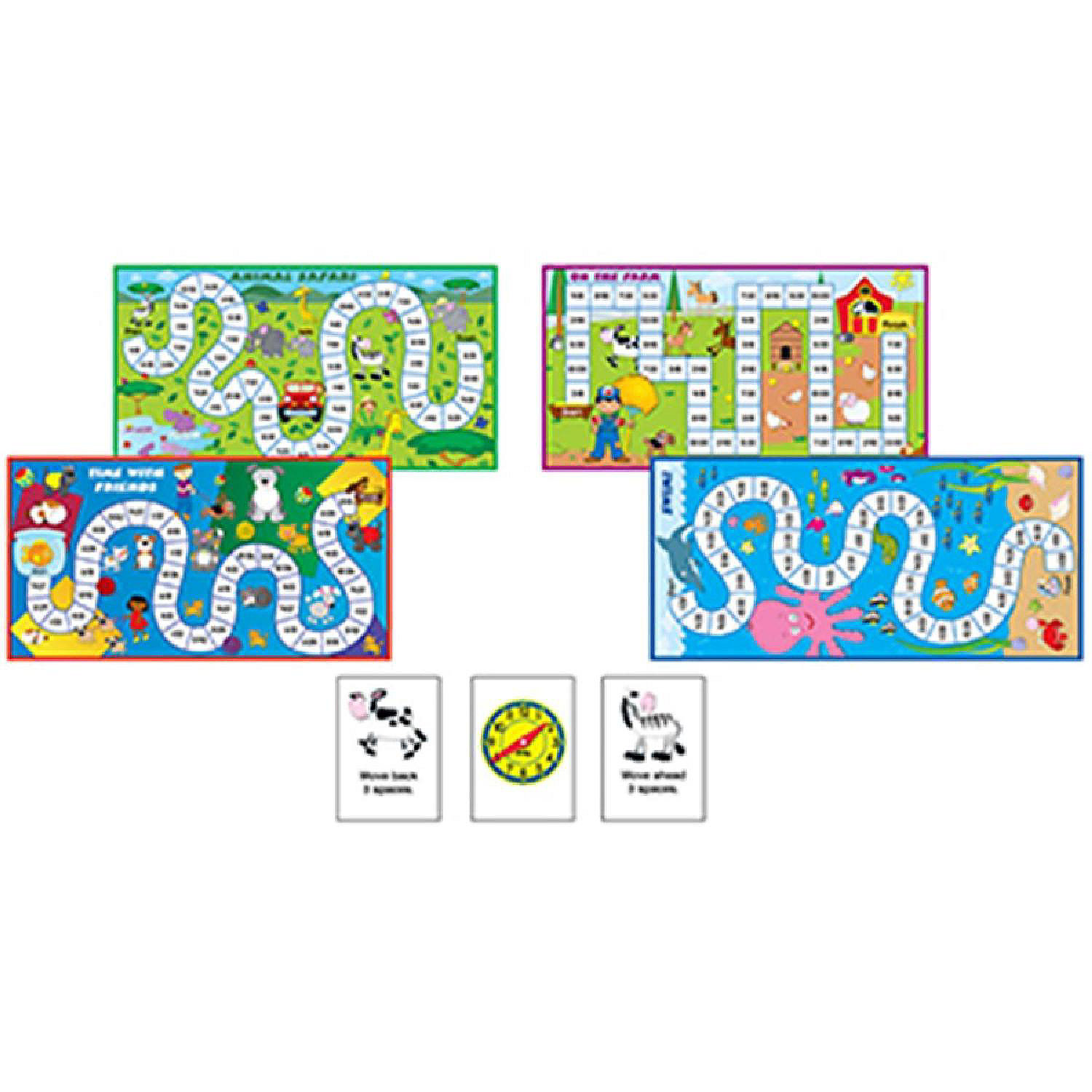 What Time Is It? Board Game, Ages 5 8 Oriental Trading