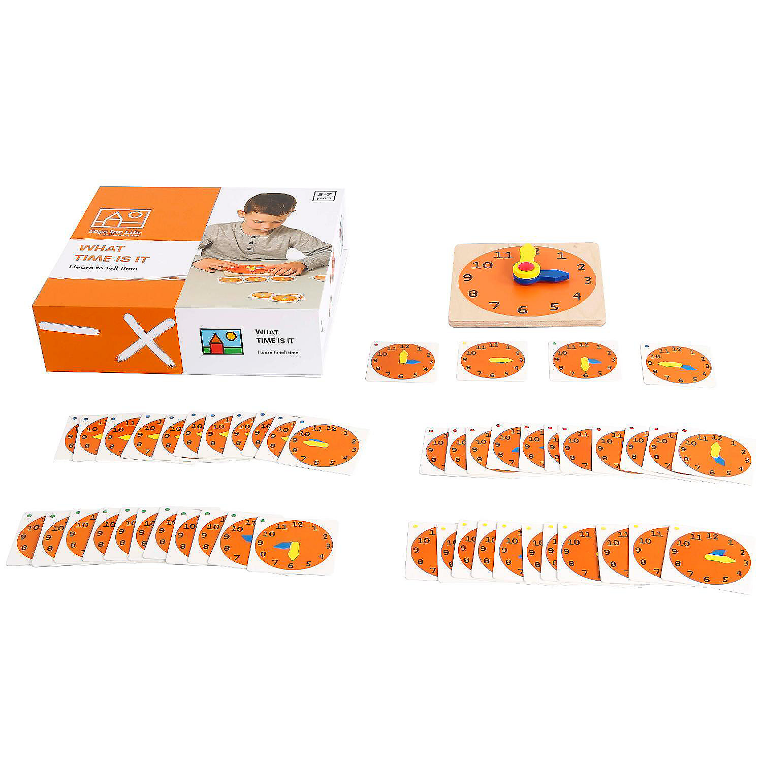 What Time Is It Learning Activity Oriental Trading