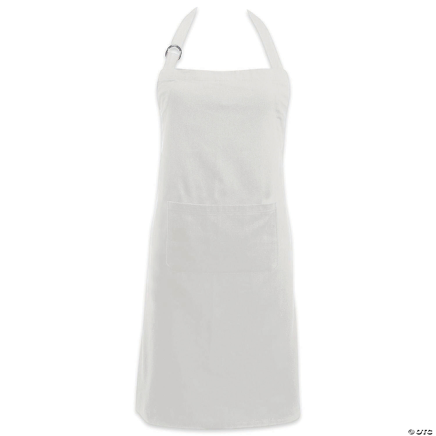 White Chino Chef Apron | Oriental Trading