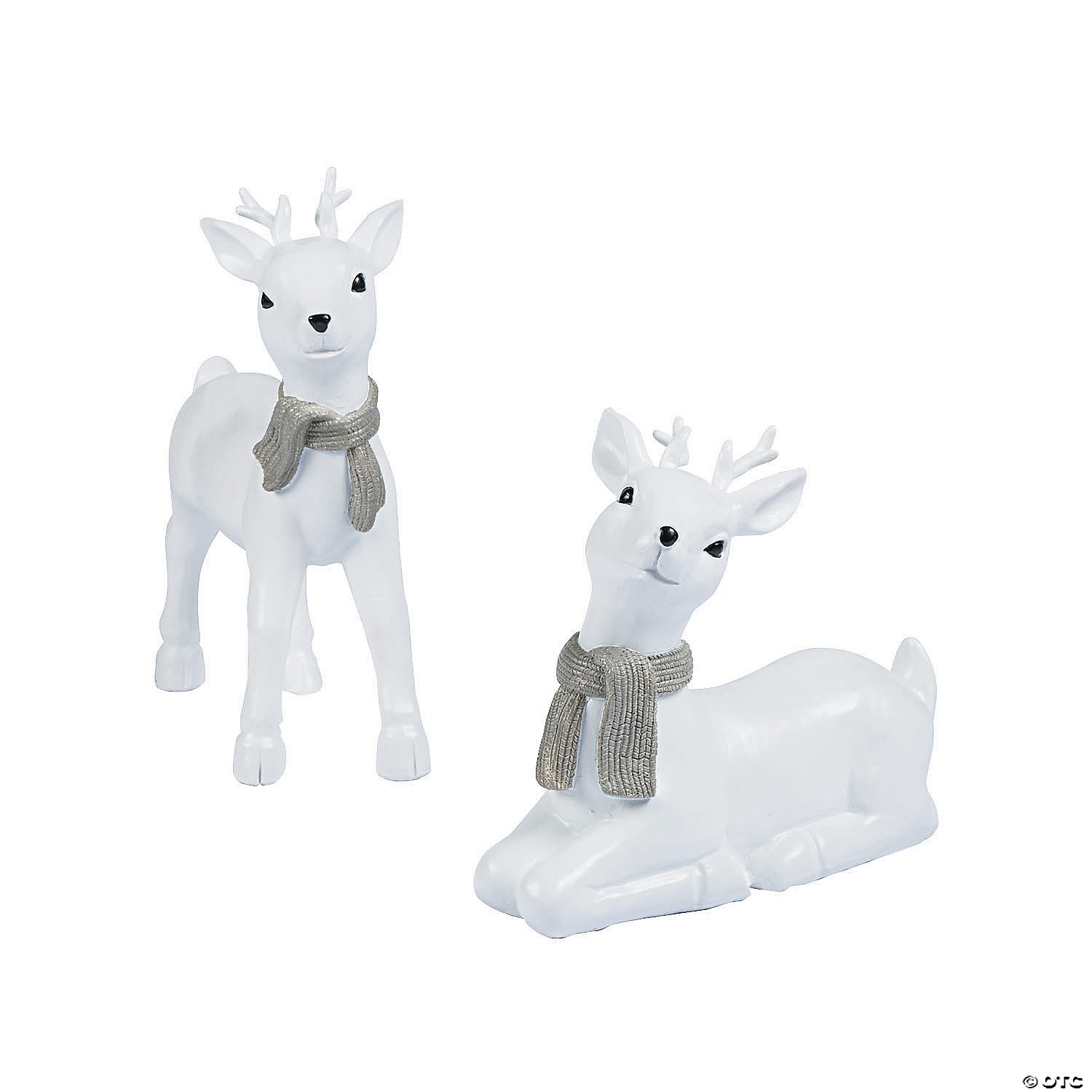 White Reindeer Decor - Discontinued