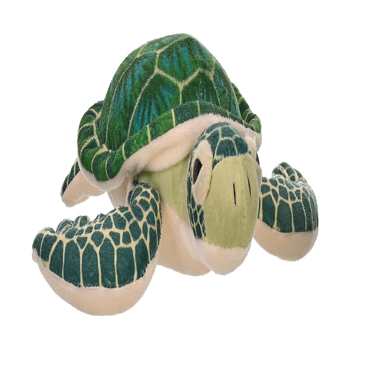 Wild Republic Cuddlekins Mini Green Sea Turtle Stuffed Animal, 8 Inches