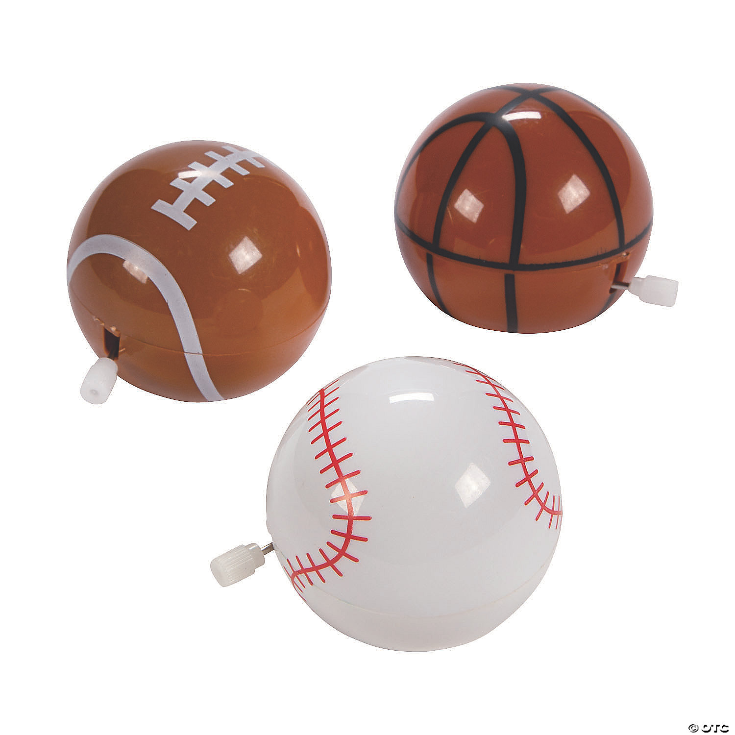Baseball Bouncy Balls 12 Pieces Toys 