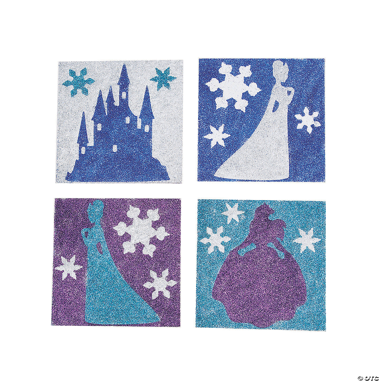 Winter Princess Glitter Art Pictures Oriental Trading