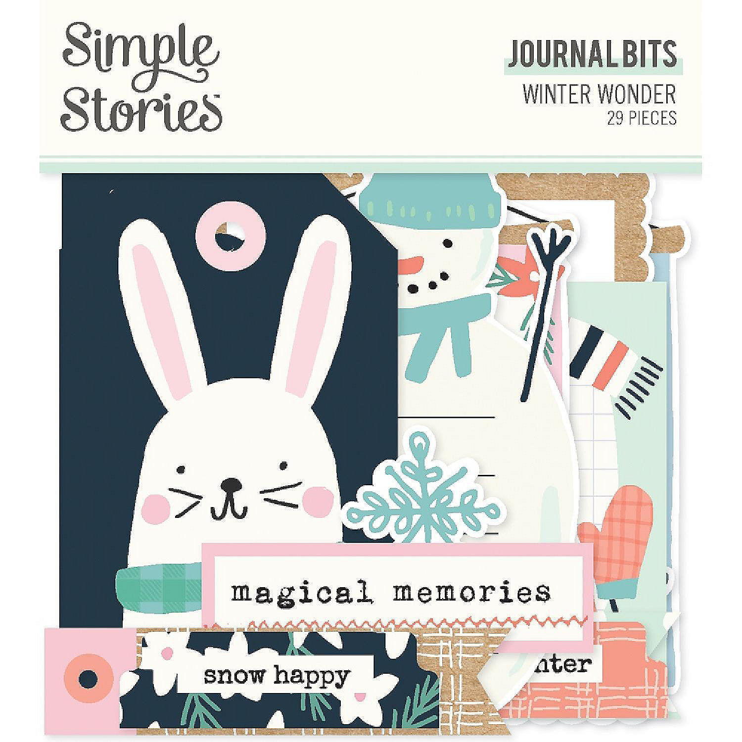 Hip Hop Hooray Bits & Pieces Die-Cuts 56/Pkg-Journal