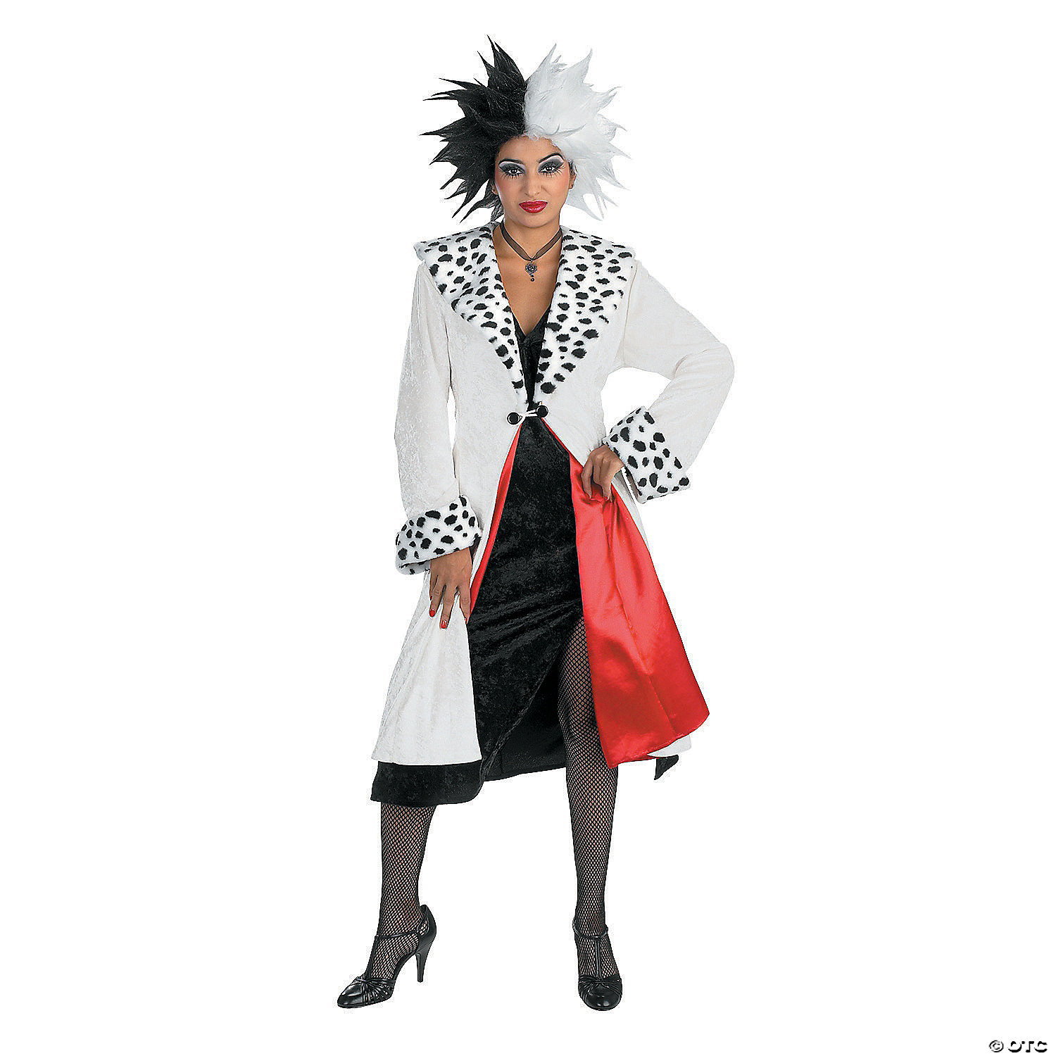 Women's Prestige 101 Dalmations™ Cruella Deville Costume - Large