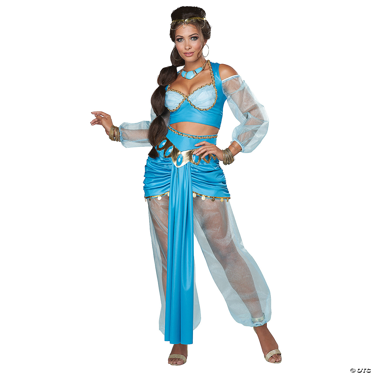 Women's Arabian Princess Costume Medium 8-10