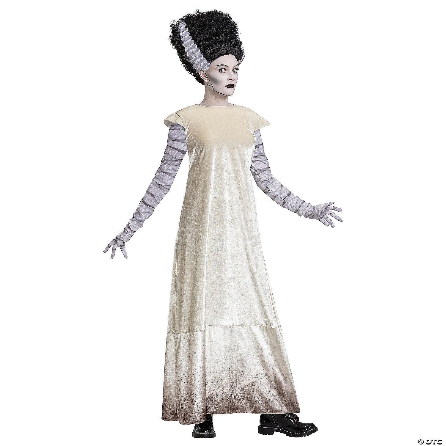 Women s Deluxe Bride of Frankenstein Costume Medium