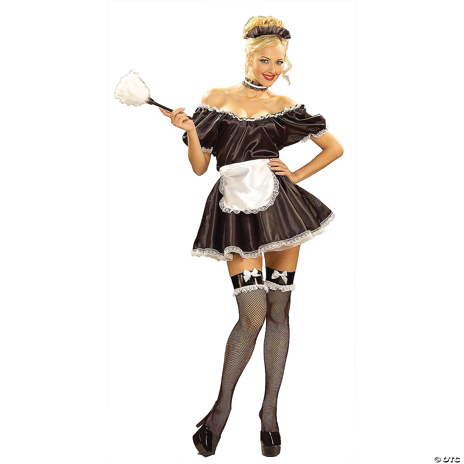LADIES CLASSIC FRENCH MAID BUDGET COSTUM FRENCH 