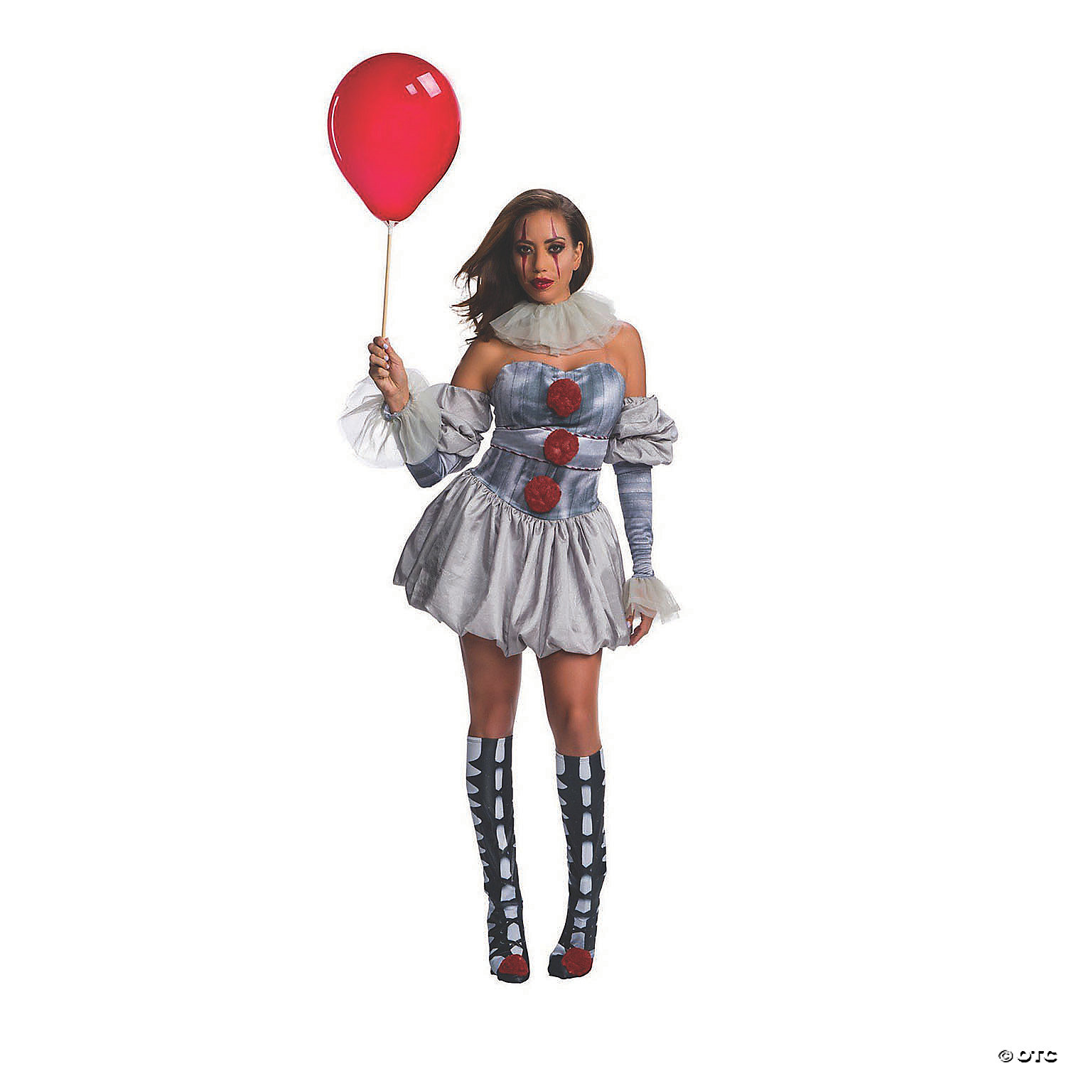 Womens It Female Pennywise Deluxe Costume M