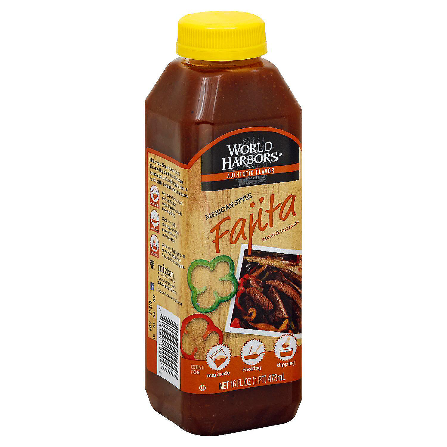 World Harbors Sauce Guadalupe Fajita 16 Oz Pack Of 6 Oriental Trading