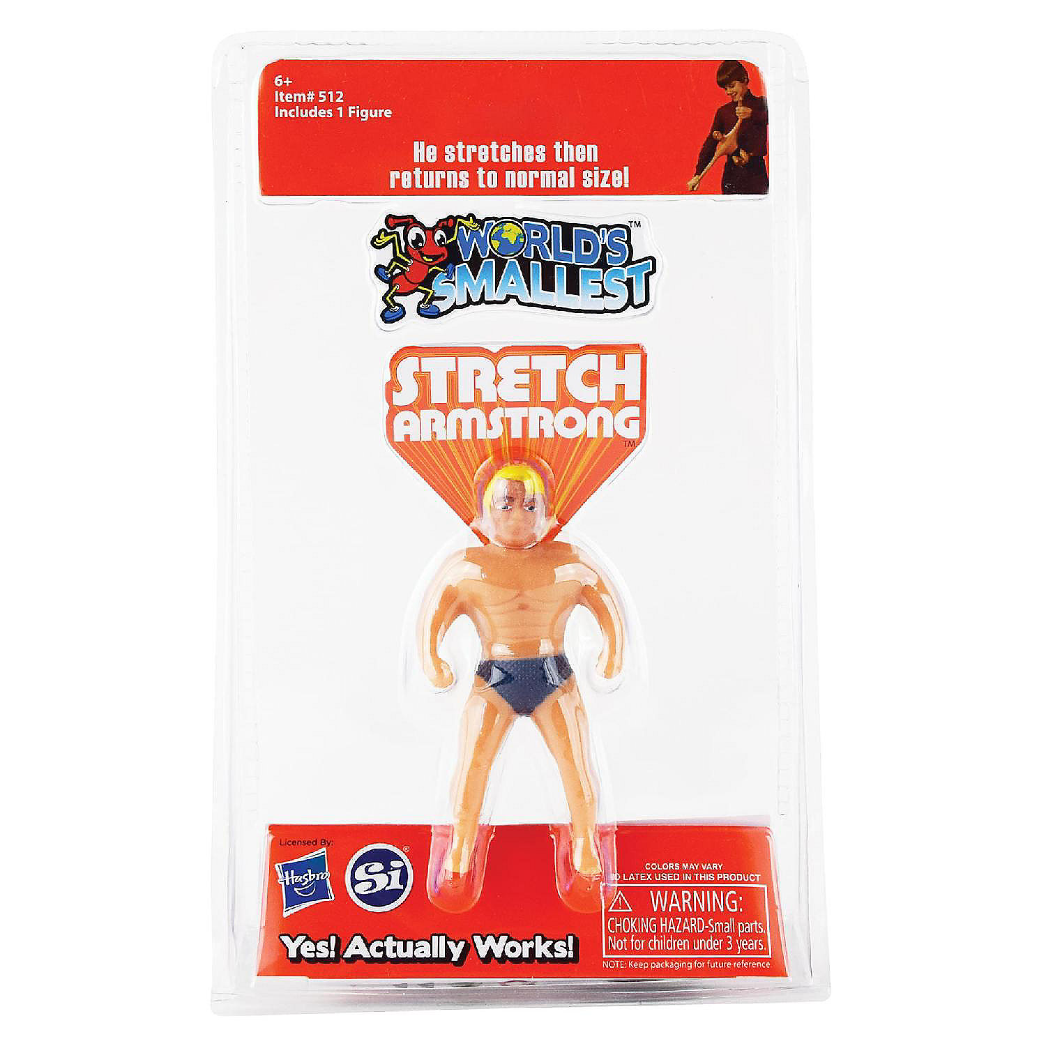 Worlds Smallest Stretch Armstrong Oriental Trading