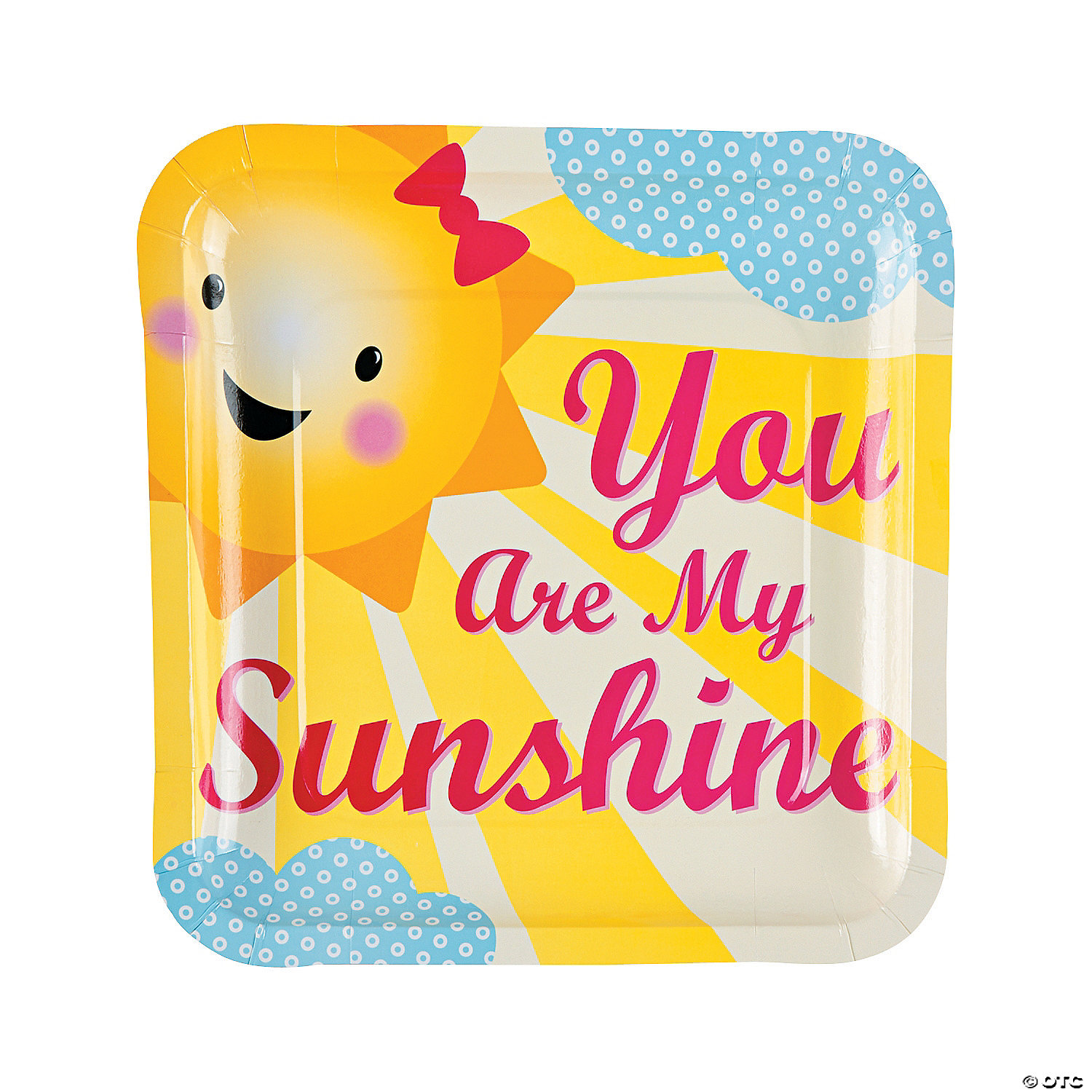 You Are My Sunshine Paper Dinner Plates 8 Ct Oriental Trading
