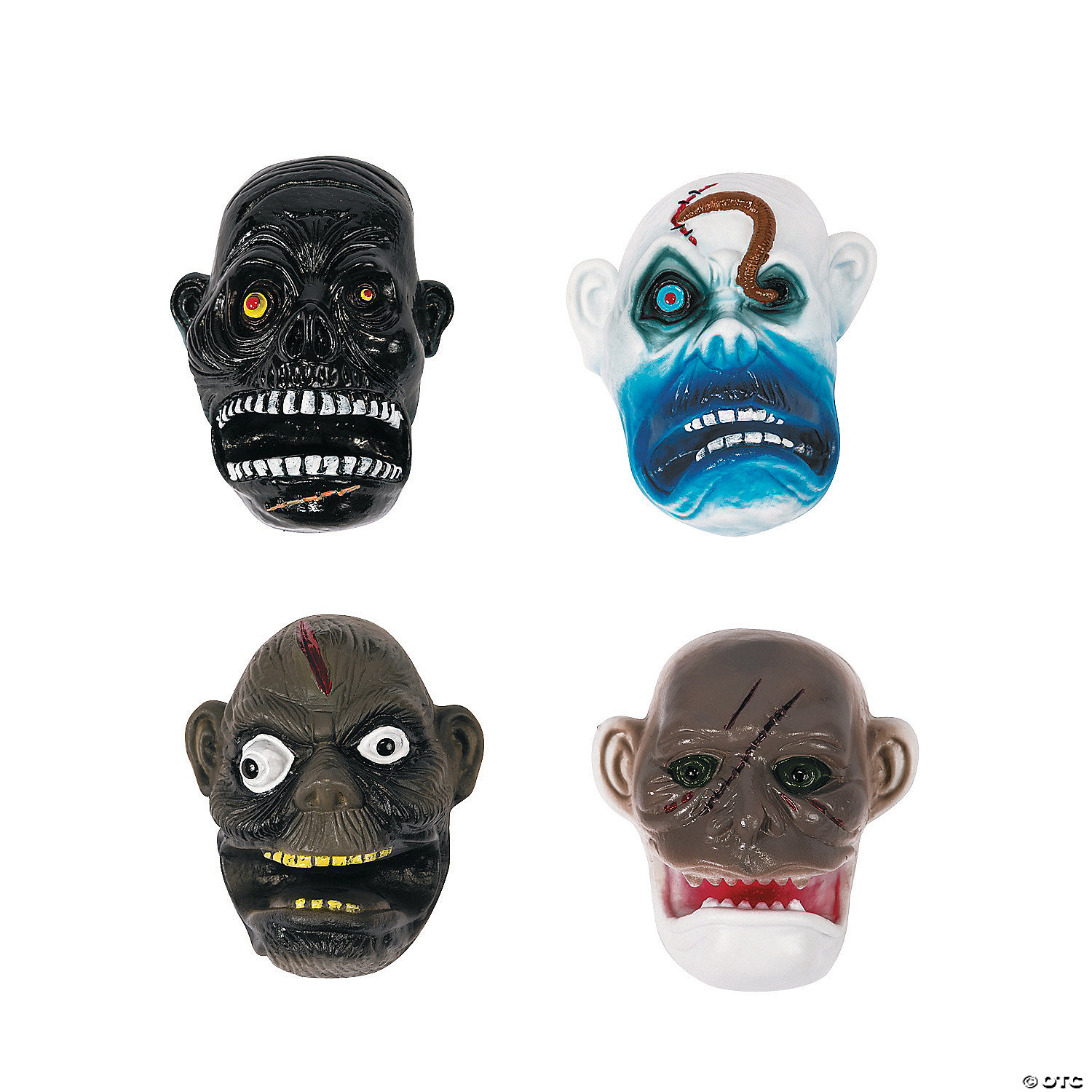 zombie finger puppets