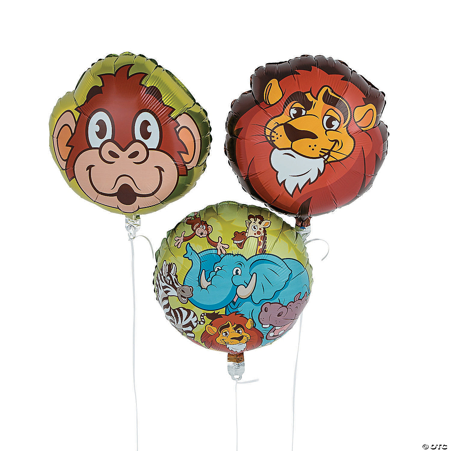 zoo animals clipart pictures of balloons