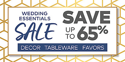 Wedding Sale - Save Up to 65%