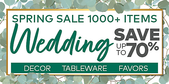 Wedding Sale - Save Up to 70%