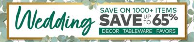 Wedding Sale - Save Up to 65%
