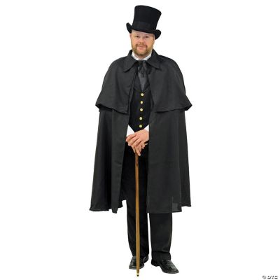 Adults Black Dickens Cape | Oriental Trading