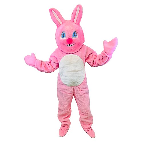 Featured Image for Adult Bunny Suit with Mascot Head – Medium