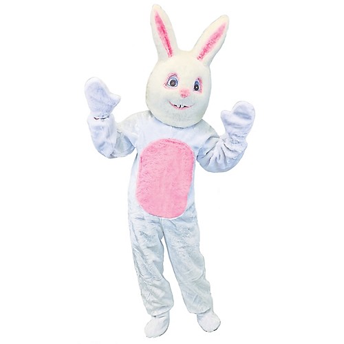 Featured Image for Adult Bunny Suit with Mascot Head – Large
