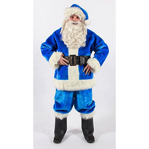 Featured Image for Blue Plush Santa Suit
