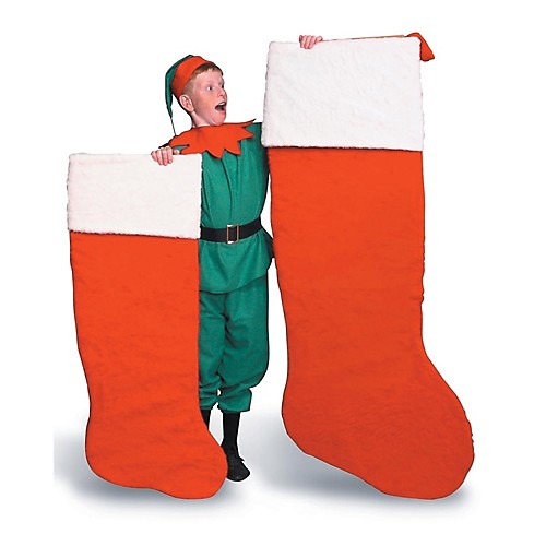 Featured Image for Giant Plush Santa Stocking