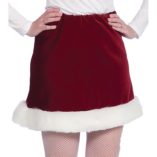 Featured Image for Mrs. Santa Velveteen Skirt