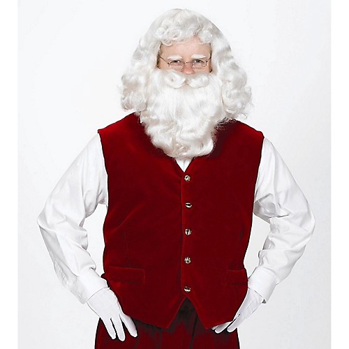 Featured Image for Velvet Santa Vest with Buttons