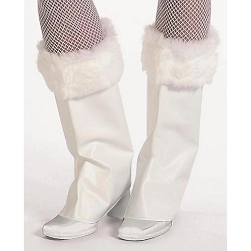 Featured Image for Plush White Pixie Boot Tops