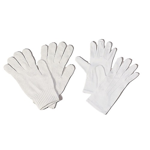 Featured Image for Deluxe White Nylon Santa Gloves