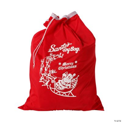 Featured Image for Red Tricot Santa Toy Bag