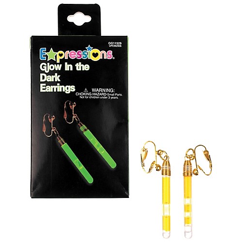 Featured Image for Glow-in-the-Dark Green Earrings